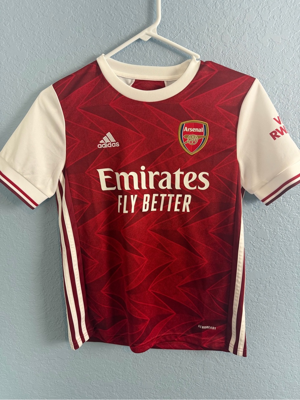 Arsenal 2020-2021 Home Soccer Jersey Football Kit Shirt